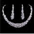 Set Bijuterii Colier si Cercei Elegant Diamond