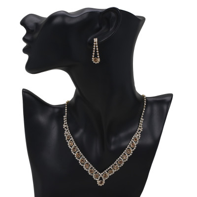 Set Colier si Cercei Gold Formidable 