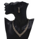 Set Colier si Cercei Gold Formidable