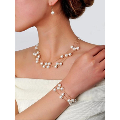 Set bijuterii Delicate Pearls