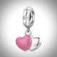 Talisman argint Two Hearts