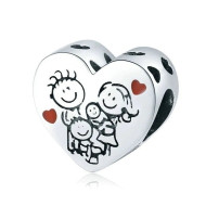 Talisman argint Sweet Family
