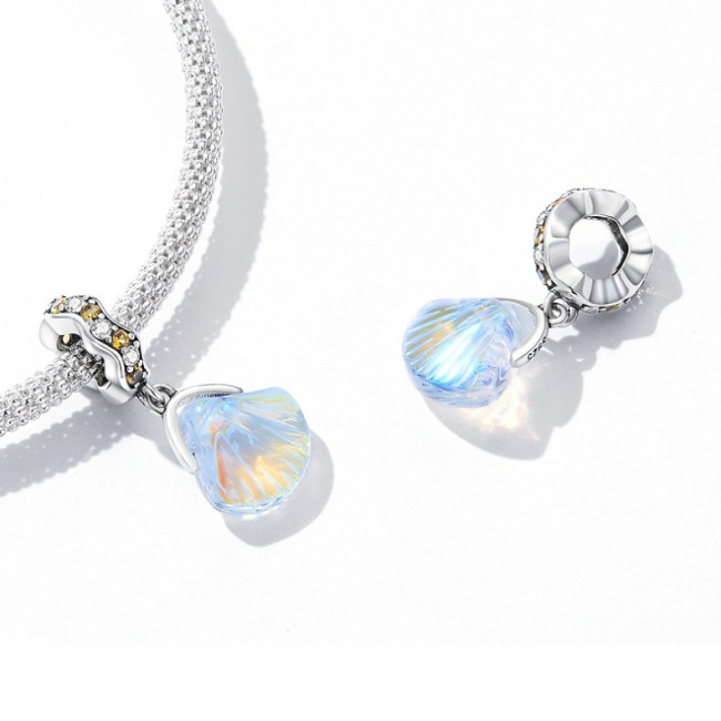 Talisman argint Glass Shell