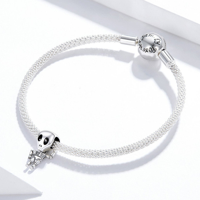 Talisman argint Lovely Skeleton