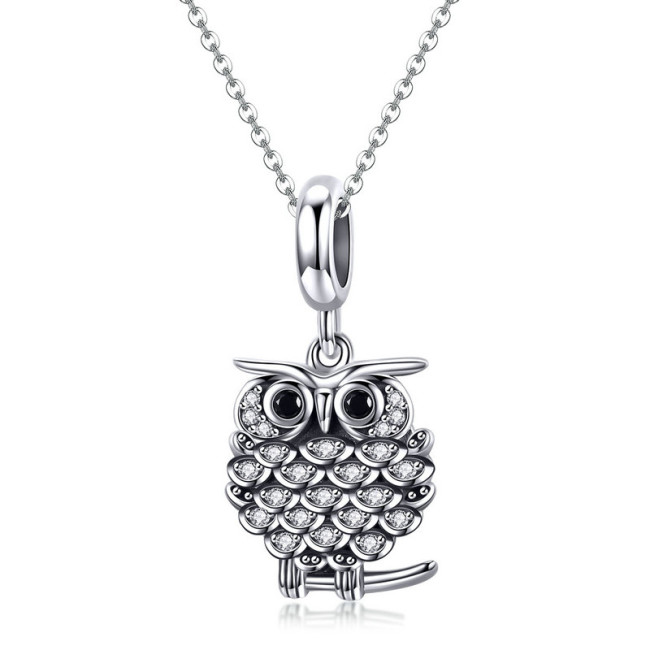 Talisman argint Lovely Owl