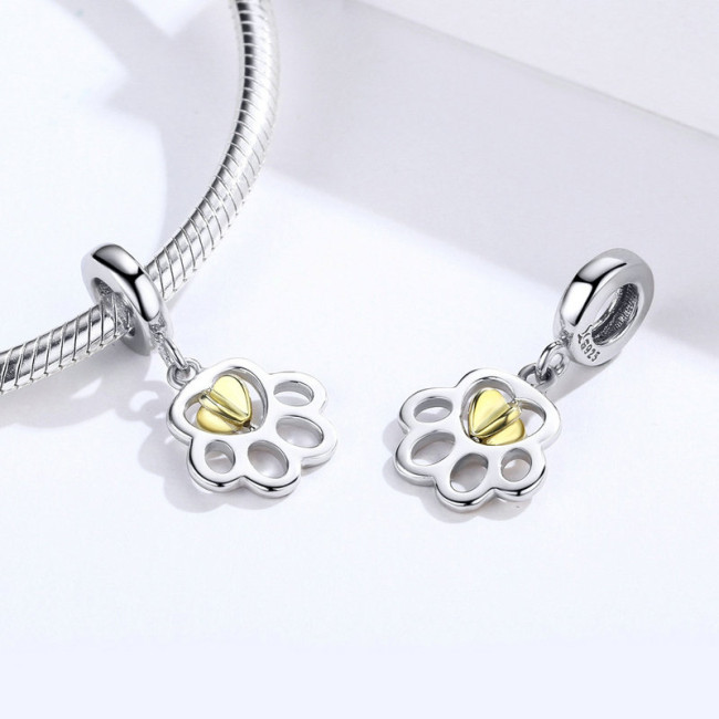 Talisman argint Dog Paw