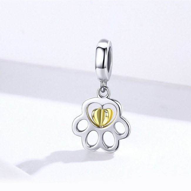 Talisman argint Dog Paw