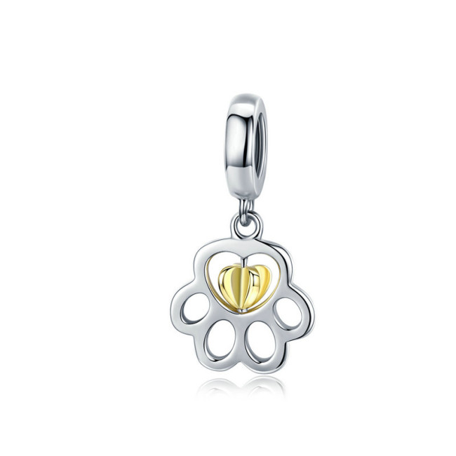 Talisman argint Dog Paw