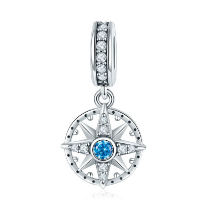 Talisman argint Compass Star