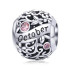 Talisman argint Birthday Stone October