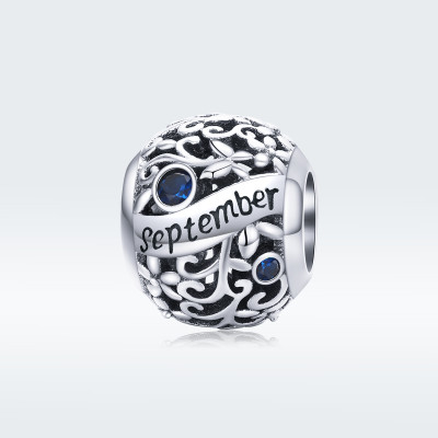 Talisman argint Birthday Stone September