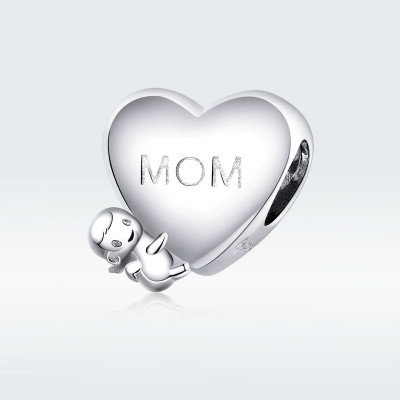 Talisman argint Love You Mom