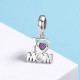 Talisman argint I Love Mom