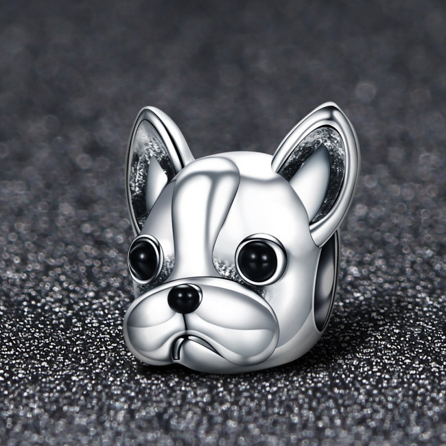 Talisman argint Bulldog