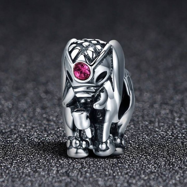 Talisman argint Cute Elephant