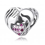 Talisman argint Mom and Daughter Love