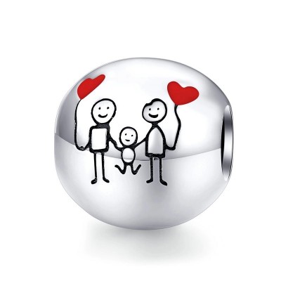 Talisman argint Happy Family Talisman argint Happy Family