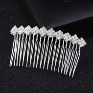 Accesoriu par agrafa tip pieptene Dazzy cu diamante de zirconiu cubic 