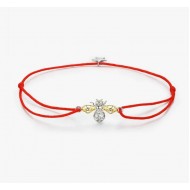 Bratara argint Lucky Bee