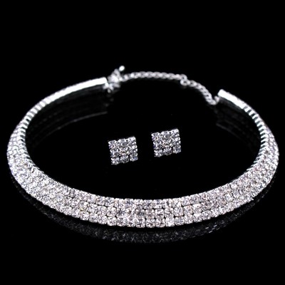 Set bijuterii Dazzy Colier si Cercei Set bijuterii Dazzy Colier si Cercei