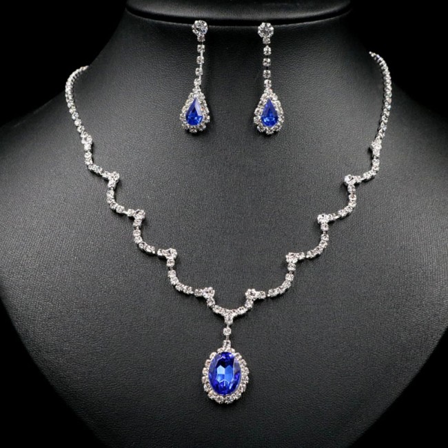Set bijuterii Sapphire Mystery