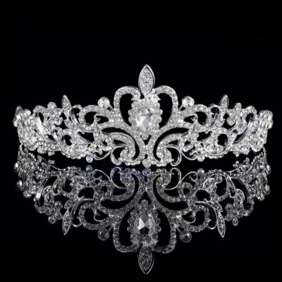 Diadema Coronita cu diamante de zirconiu cubic Diamond Princess Diadema Coronita cu diamante de zirconiu cubic Diamond Princess