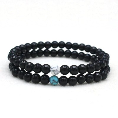 Bratari set cuplu Black Stone Olympius Bratari set cuplu Black Stone Olympius