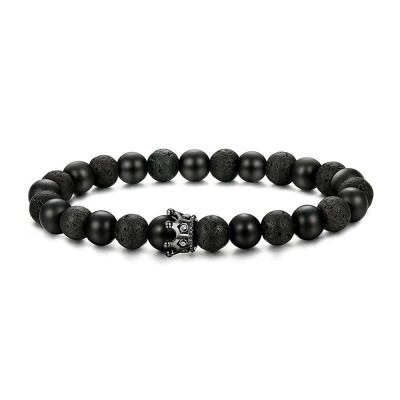 Bratara Lava Rock Black King 