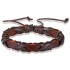 Bratara piele maro Levi Wolf