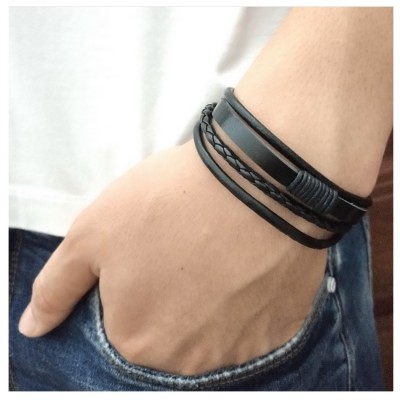 Bratara Noah piele neagra Bratara Noah piele neagra