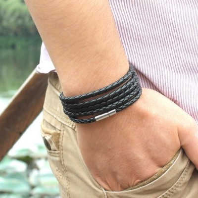 Bratara snur impletit negru Bali Bratara snur impletit negru Bali