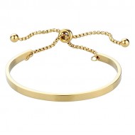 Bratara fixa din inox Sweet Dreams reglabila