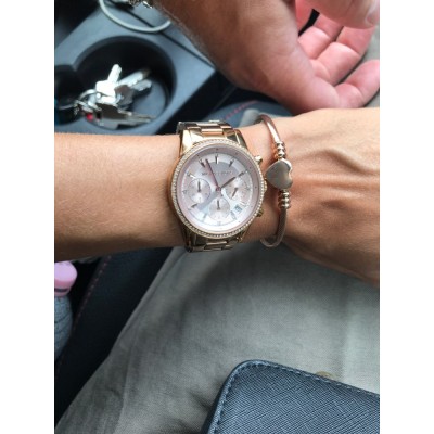 Bratara cu inima bangle Rose Gold Moments of Love Bratara cu inima bangle Rose Gold Moments of Love