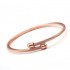 Bratara bangle din inox Elegant Rose Gold