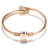 Bratara cu inima bangle Rose Gold Moments of Love