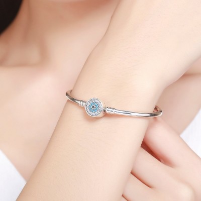 Bratara argint 925 Blue Eye of Protection Bratara argint 925 Blue Eye of Protection