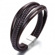 Bratara Hombre Brown inchizatoare magnetica