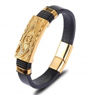 Bratara piele Gothic Style