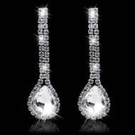 Cercei Special Diamonds lungi cu cristale si zirconii