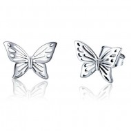 Cercei argint Sweet Butterfly