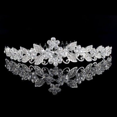 Diadema Coronita cu agrafa tip pieptene Diamond Bride Diadema Coronita cu agrafa tip pieptene Diamond Bride