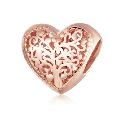 Talisman argint Rose Gold Family Tree Talisman argint Rose Gold Family Tree