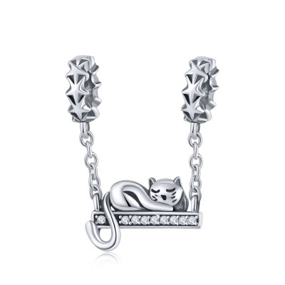 Talisman argint Pisicuta cu Lantisor Talisman argint Pisicuta cu Lantisor