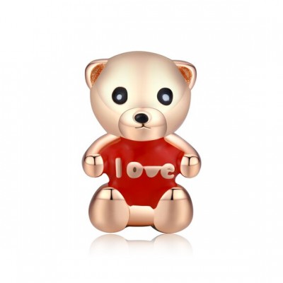 Talisman argint Golden Teddy Talisman argint Golden Teddy