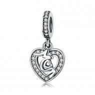 Talisman argint Dragostea Mamei