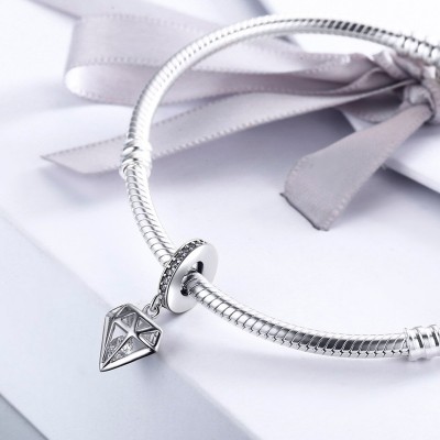 Talisman argint Diamond Shine Talisman argint Diamond Shine