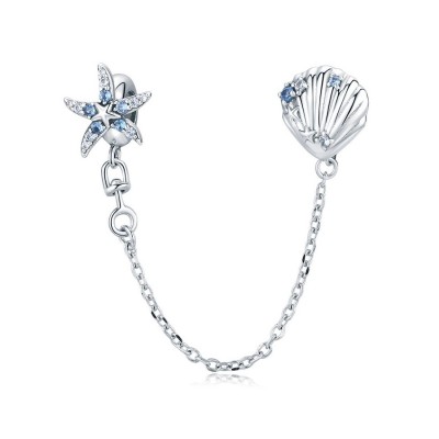 Talisman argint Lantisor de siguranta Stea de Mare Talisman argint Lantisor de siguranta Stea de Mare