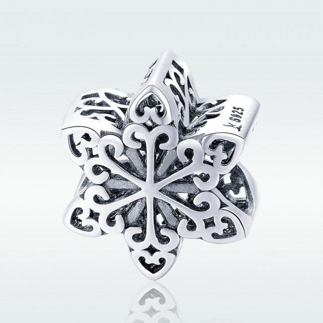 Talisman argint Magic Snowflake